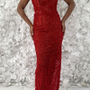 The Asher Red Dress