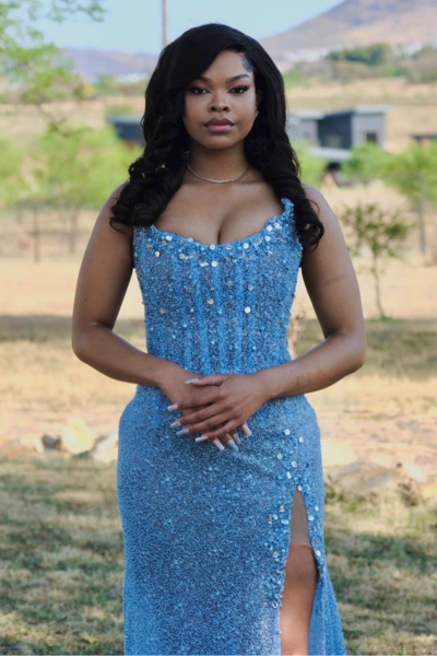 The Zoe Blue Dress