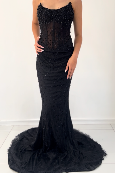 The Naira Black Dress