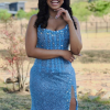 The Zoe Blue Dress - Image 3