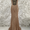 The Rosetta Rose Gold Dress - Image 2