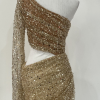 The Gen Gold Short Dress - Image 2