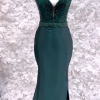 The Emerald Allure Dress