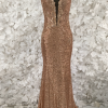 The Rosetta Rose Gold Dress